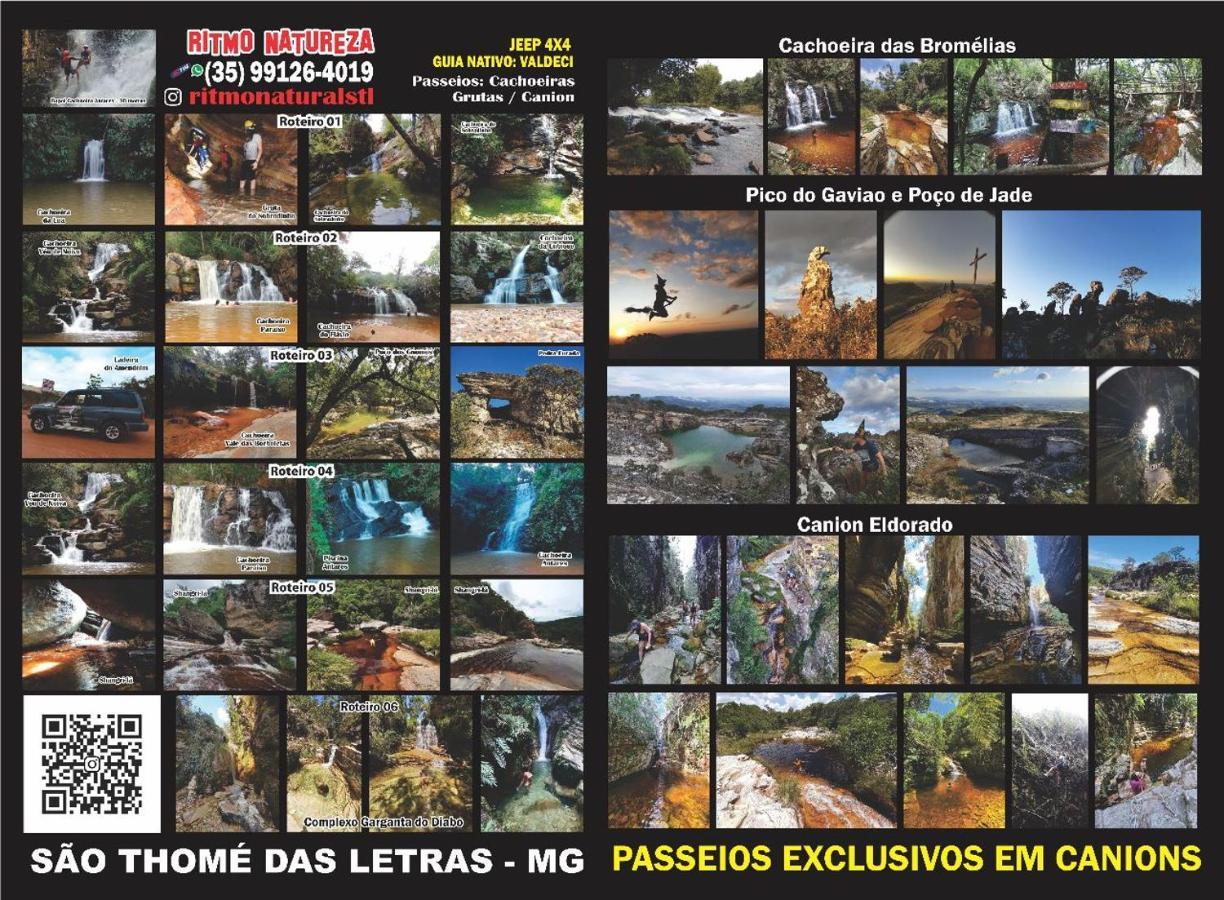 Pousada Ritmo Natureza São Tomé das Letras Eksteriør bilde